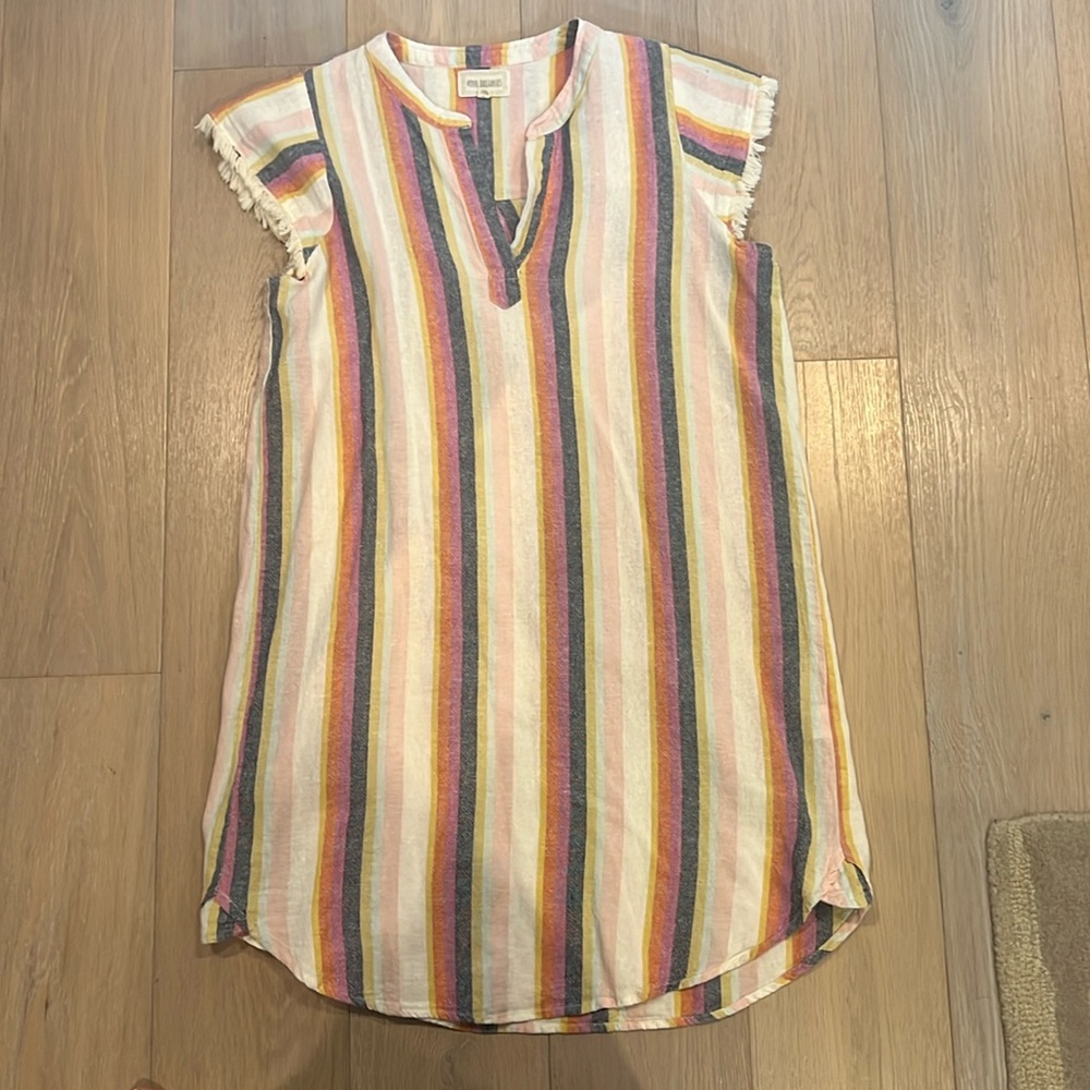4Our Dreamers striped shift dress. Size small